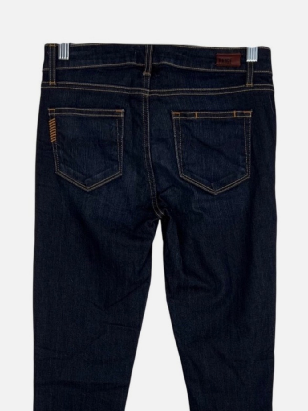 PAIGE hidden hills Dark Indigo Slim Straight Jeans